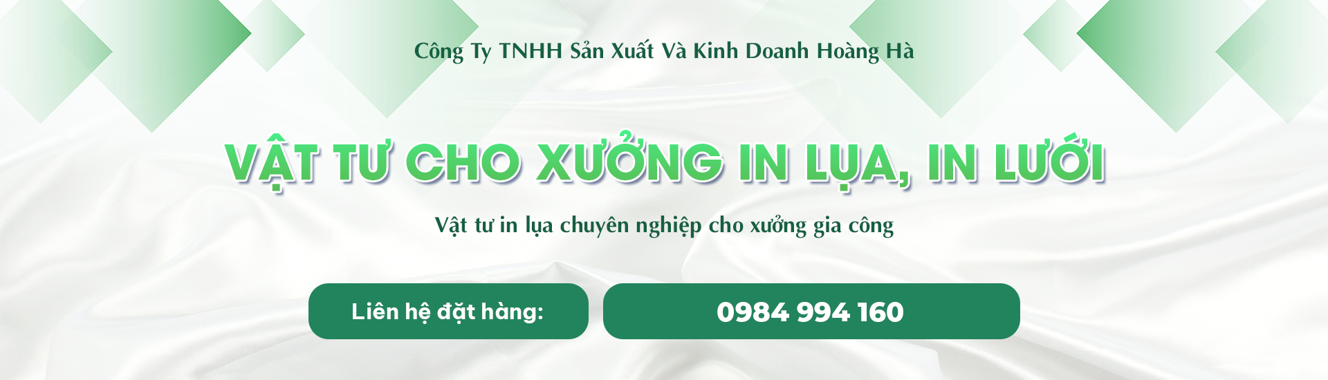 VẬT TƯ IN LỤA